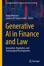 Cover: Generative AI in Finance and Law - Springer