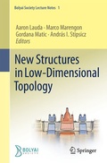 Cover: New Structures in Low-Dimensional Topology - Springer