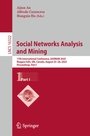 Cover: Social Networks Analysis and Mining - Springer