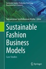 Cover: Sustainable Fashion Business Models - Springer
