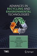 Cover: Advances in Recycling and Environmental Technologies - Springer