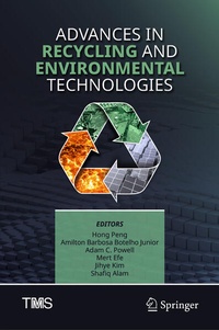 Enlarge image Cover: Advances in Recycling and Environmental Technologies - Springer