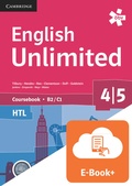 Cover: English Unlimited HTL 4/5, Sch&uuml;lerbuch mit E-BOOK+ - &Ouml;BV 3-209