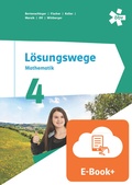 Cover: L&ouml;sungswege 4, Sch&uuml;lerbuch mit E-BOOK+ - &Ouml;BV 3-209
