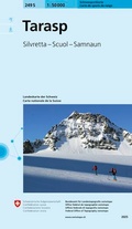 Cover: 249S Tarasp Schneesportkarte - swisstopo