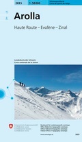 Cover: 283S Arolla Schneesportkarte - swisstopo