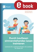 Cover: Durch Lautlesen sinnverstehendes Lesen trainieren - Auer Verlag