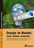 Cover: Energie im Wandel: fossil, nuklear, erneuerbar - Persen Verlag