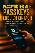 Cover: Passw&ouml;rter ade: Passkeys endlich einfach - epubli