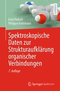 Cover: Spektroskopische Daten zur Strukturaufkl&auml;rung organischer Verbindungen - Springer Spektrum