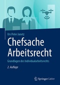 Cover: Chefsache Arbeitsrecht - Springer Gabler