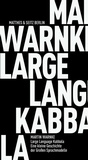 Cover: Large Language Kabbala - Matthes & Seitz Berlin