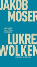 Cover: Lukrez' Wolken - Matthes & Seitz Berlin