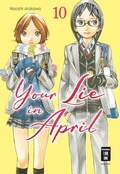 Cover: Your Lie in April 10 - Egmont Manga