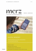Cover: Digital Memory - kopaed - merz / medien+ erziehung