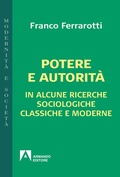 Cover: Potere e autorit&agrave; - Armando Editore
