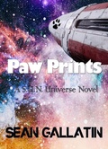 Cover: Paw Prints (A S.U.N. Universe Novel, #3) - Paper Gold Publishing OLD