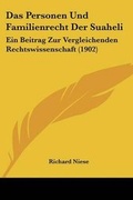 Bild: Das Personen Und Familienrecht Der Suaheli - Kessinger Publishing