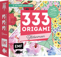 Cover: 333 Origami - Bl&uuml;tenmeer - Florales Faltvergn&uuml;gen f&uuml;r Blumen-Fans - Edition Michael Fischer / EMF Verlag