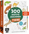 Cover: 300 Motive zeichnen - Tiere - Edition Michael Fischer / EMF Verlag