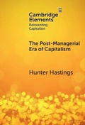 Cover: The Post-Managerial Era of Capitalism - Cambridge University Press
