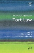 Cover: A Research Agenda for Tort Law - Edward Elgar Publishing