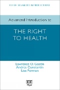 Cover: Advanced Introduction to the Right to Health - Edward Elgar Publishing