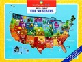 Cover: Smithsonian Kids Jigsaw Journeys: The 50 States - Silver Dolphin Books