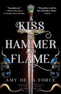 Cover: A Kiss of Hammer and Flame - Canelo Romance