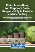 Cover: Risks, Innovations, and Corporate Social Responsibility in Finance and Accounting - Business Science Reference