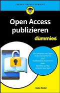 Cover: Open Access publizieren f&uuml;r Dummies - Wiley-VCH