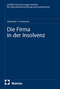 Cover: Die Firma in der Insolvenz - Nomos