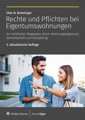 Cover: Rechte und Pflichten bei Eigentumswohnungen - Wolters Kluwer Steuertipps GmbH