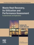 Cover: Waste Heat Recovery, Its Utilization and Performance Assessment - Elsevier