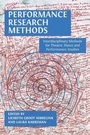 Cover: Performance Research Methods - Open Book Publishers