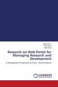 Cover: Research on Web Portal for Managing Research and Development - LAP Lambert Academic Publishing
