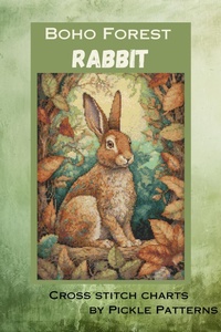 Enlarge image Cover: Boho Forest - Hare - Pickle Patterns