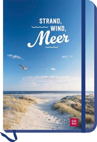 Enlarge image Cover: Notizbuch Strand Wind Meer - Groh