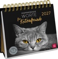 Cover: Postkartenkalender 2027: Inspirierende Worte f&uuml;r Katzenfreunde - Groh