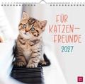 Cover: Wandkalender 2027: F&uuml;r Katzenfreunde - Groh