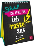 Cover: Wochenkalender 2027: Ich atme ein, ich raste aus - Groh
