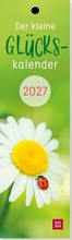 Cover: Lesezeichenkalender 2027: Der kleine Gl&uuml;ckskalender - Groh