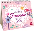 Cover: Mini-Kalender 2027: F&uuml;r eine tolle Freundin wie dich - Groh