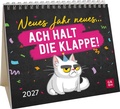 Cover: Mini-Kalender 2027: Neues Jahr neues . ach halt die Klappe! - Groh