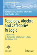 Cover: Topology, Algebra and Categories in Logic - Springer