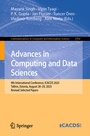Cover: Advances in Computing and Data Sciences - Springer