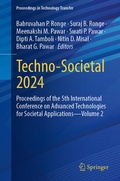 Cover: Techno-Societal 2024 - Springer
