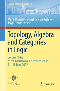 Enlarge image Cover: Topology, Algebra and Categories in Logic - Springer