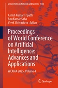 Cover: Proceedings of World Conference on Artificial Intelligence: Advances and Applications - Springer