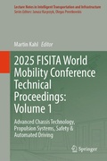Cover: 2025 FISITA World Mobility Conference Technical Proceedings: Volume 1 - Springer
